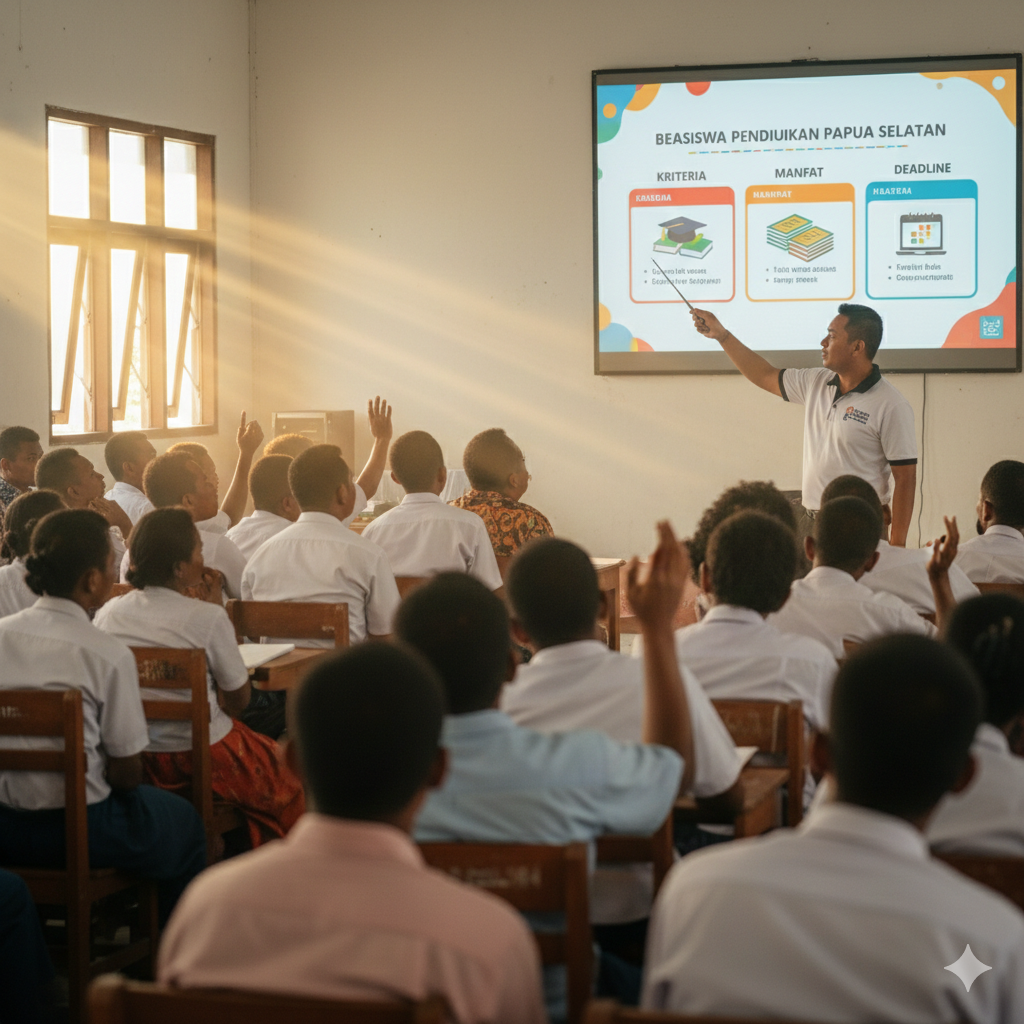 Sosialisasi Program Beasiswa Anak Papua